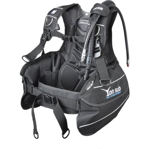 YONSUB Diving BCD Buoyancy Control Compensator Vest Lift Capacity for Beginner with Quick-Release Weight Integrated Pocket