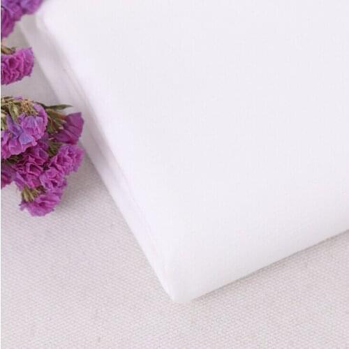 1MTS, 150CM ,DIY FABRIC ,WHITE FABRIC , SOFT HANDFEEL MATERIAL