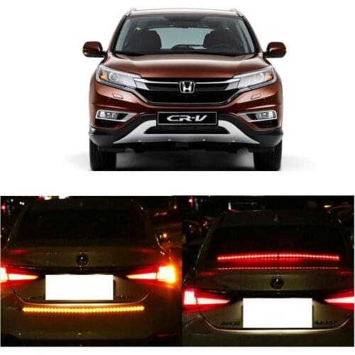 1pc Prevent rear-end Strobe Turn/Stop Light Trunk Lamp For Honda crv fit FRV hrv city Insight ridgeline accord Civic 6 7 8