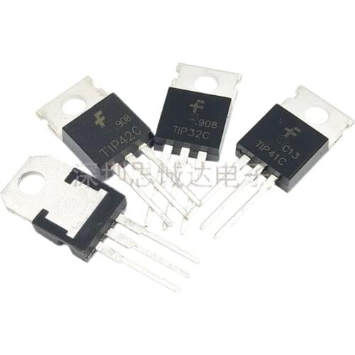 10PCS/LOT Darlington Transistor TIP29C TIP30C TIP31C TIP32C TIP41C TIP42C TO220