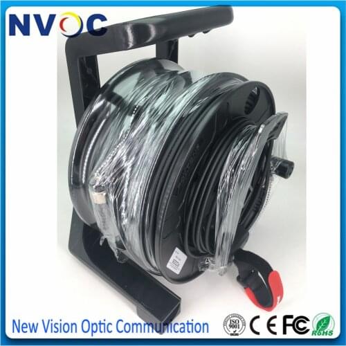 100M 150M 200M Armored PDLC-PDLC 4.0mm 4C Single Mode 4Strands SM Outdoor FTTH LSZH/TPU Armoured Fiber Optic Cable Patch Cord