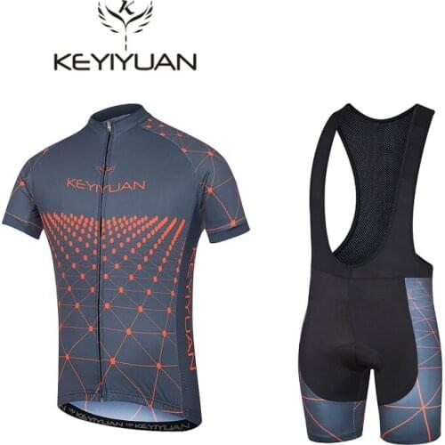 2018 Hot! Tour de keyiyuan Cycling Sportswear Men Jersey Cycle Clothing Windcoat Bike Jacket cycling bib set