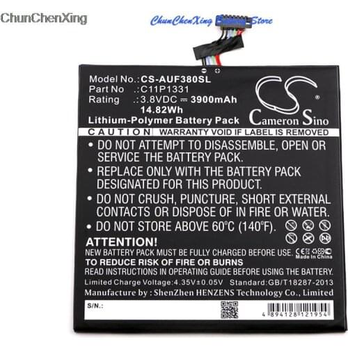 Cameron Sino 3900mAh Battery C11P1331 for Asus FE380CG, Fonepad 8 Dual Sim