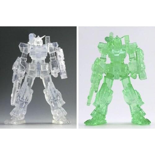 Bandai Genuine Gundam Model RX-78-2 GFT FIX MINI FA-78 TAMASHII NATIONS Limited Translucent Action Figure Toys Birthday Gifts