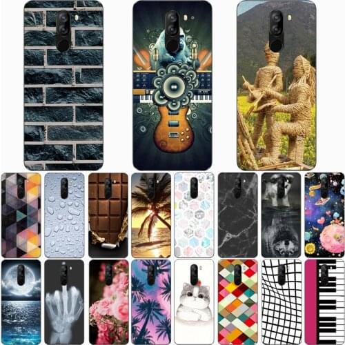 For DOOGEE X60L Case Wolf Silicon TPU Fundas for Doogee X60L Cat Animal Shell Bag Housing Phone Cases