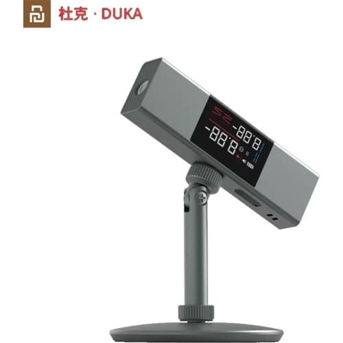 DUKA LI1 Laser Protractor Digital Inclinometer Angle Measure 2 in 1 Laser Level Ruler Type-C Chargable Laser Measurement Tool