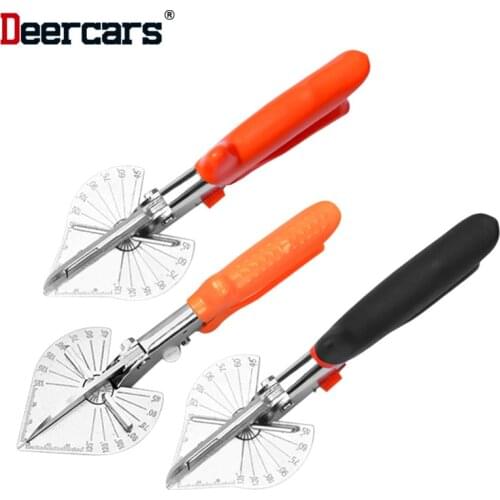 Photo Frame Angle Cutter 8 Inch Trunking Scissors 45 90 Degree Universal Multifunction U-shaped Edge Woodworking Buckle Pliers