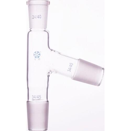 75 degree distillation head,Top ground mouth 24/40,Down joint 34/45,Side joint 34/45