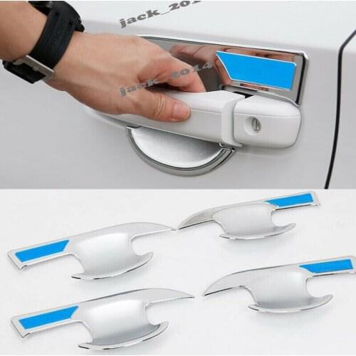 Mirror finish Chrome Door Handle Grand Bowl Cover Trim for Honda Accord 2018-2019