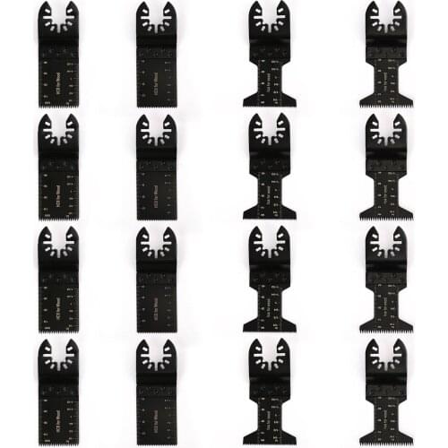 16Pcs 35mm Oscillating Multi Tool Saw Blade For Fein For Multimaster For BOSCH For Dremel Wood Plastic Precision Japan Tooth Saw