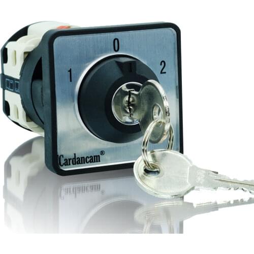 Cardancam TA10-20(LW26/LW39/LW38/CA10/C26)Rotary Cam Swtich Changeover Switch Ui660V Ith 20A 1-0-2With Key 1P/2P/3P/4P/5P