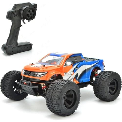 LC Racing EMB-MTH 1:14 2.4G 50+KM/H Remote Control 4WD Brushless Electric Off-road Vehicle Monster Trunk Model Toy - Printed Car