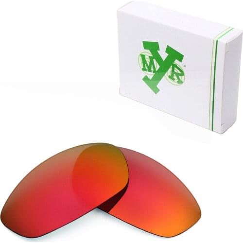 Mryok POLARIZED Replacement Lenses for Oakley Whisker Sunglasses Fire Red