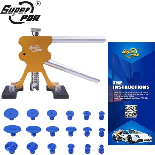 Super PDR Tools Set Dent Pullers Suction Cup Practical Woodworking Tools Dent Lifter PDR Puller Dent Glue Tabs Hail Removal Kits