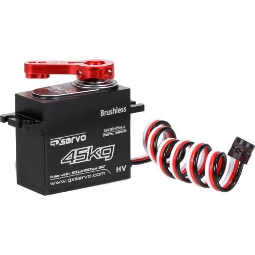 GX3345BLS 45KG Servo IP67 Waterproof Steering Servo Metal Body Steel Gear Brushless Digital Servo for 1/10 1/8 RC Car RC Boat