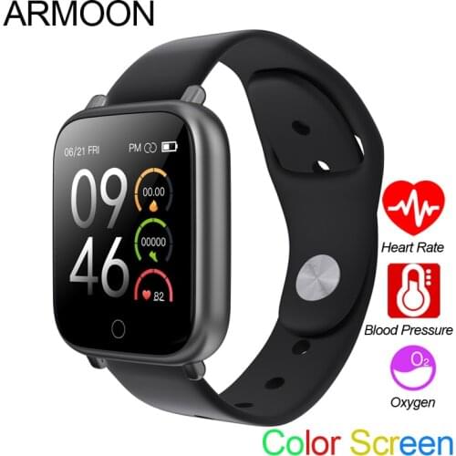 ARMOON Q1S 1.3 inch Smart Watch Fitness Tracker Men Women Heart Rate Blood Pressure Sleep Band Smart Stopwatch Sport Smartwatch