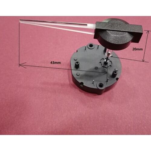 1pc Car Motorcycle Dashboard Pointer Tachometer Oil Pressure Water Temperature Gauge Light Guide Plastic Pointer for Refitting