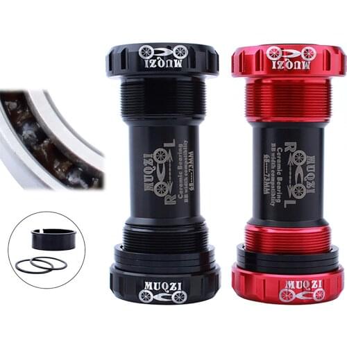 Bicycle Ceramic Bearing BB Bottom Bracket Mountain Road Bike Tooth Plate Axis Bicycle Accessories Replacement Parts