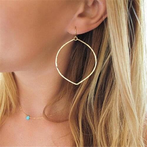 925 Silver Big Hoop Earrings Handmade Vintage Jewelry Gold Filled Orecchini Brincos Pendientes Earrings For Women Boho Oorbellen