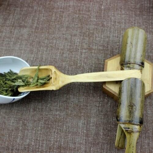Wooden Flavoring Bamboo Spoon Coffee Tea Cooking Dining Utensil Retro Tea Spoon Home Accessories F20173710