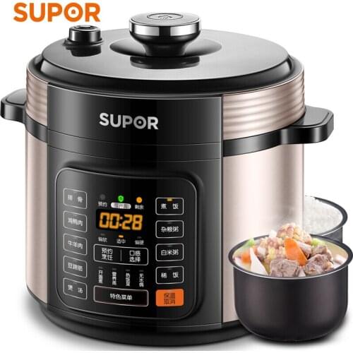 SUPOR Electric Pressure Cooker Smart Touch Incense Energy Saving Cooker A Key Exhaust Pressure SY-50YC8110 E5L Pressure Cooker