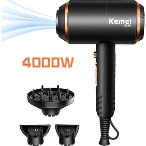 Blow Dryer Hair Dryer 3 In 1 Strong Power 4000w Blow Dryer Electric Hair Dryer Brush Professional Hairdressing Equipment