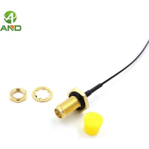IP66 IP67 waterproof pigtail,RF jumper with o ring, sma to IPEX