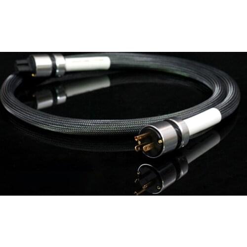 Free shipping OFC Power Cable with US version pure copper connector plug