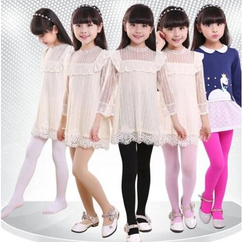 Girl Stocking1PCS 0-6Yrs Children Tights Baby Infant Clothing Cotton Girl Pantyhose Kid Infant Knitted Collant Tights