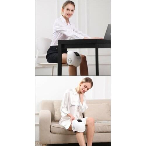 3 in 1 Rechargeable Shiatsu Electric Vibration Arthritis Knee Joint Pain Relief Massager with Function Vibration Heat Airbag