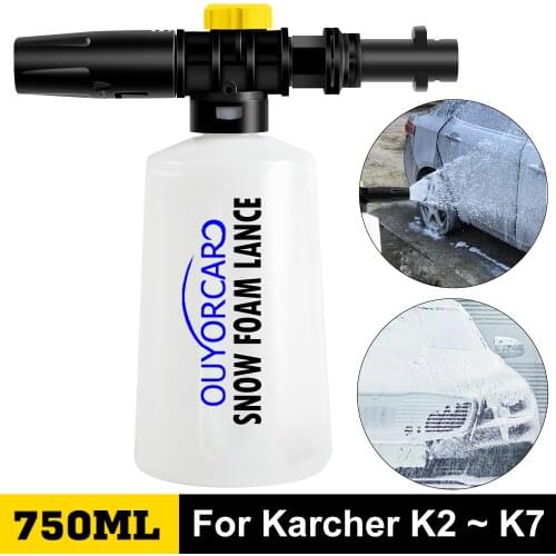 Car Washer Snow Foam Generator for Karcher K2 K3 K4 K5 K6 K7 Snow Foam Lance Car Foam Washer Soap Foamer High Pressure Cleaner