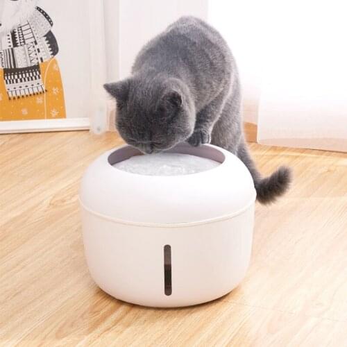 Cat Water Fountain Dog Drinking Bowl Pet USB Automatic Water Dispenser Super Quiet Drinker Auto Feeder