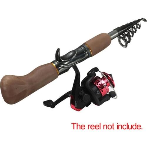 Portable Carbon Fiber Telescope Fishing Rod Travel Sea Rock Spinning