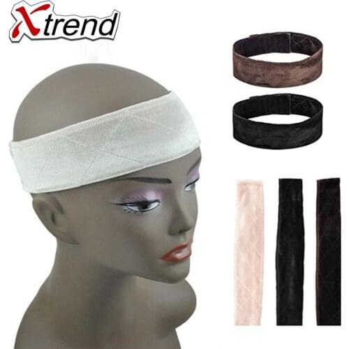 Grip Adjustable Elastic Comfort Headband Hook and Loop Fastener Adjustable Wig Band Wig And Scarf Grip Comfort Grip Wig Band