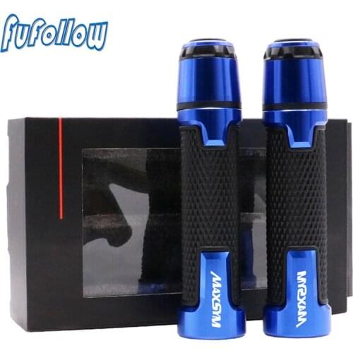 MAXSYM logo For SYM MAXSYM TL 500 Maxsym TL500 MAXSYMTL 500 2020 2021 Motorcycle 22MM Handlebar Grips Handle ends Grip End Plug