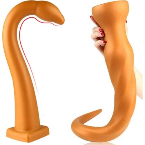 Sex Shop Silicone Super Long Dildo Anal plug Huge Butt Plug Prostate massage Vagina Anus Dilator BDSM Erotic Adult Anal Sex Toys