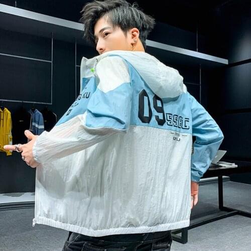 Sun Protection Clothing Mens Summer Light And Thin Breathable Sports Tide Version Of Fishing Sun Protection Clothing Mens Jack