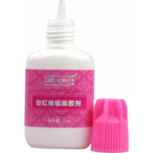 Lucky Flower 15ml False Eyelash Glue Remover Eyelash Extension Glue Remover Gel type for Fake lashes