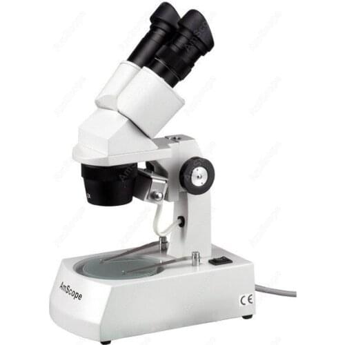 Student Hobbyist Dissecting Microscope--AmScope Supplies 20X-30X-40X-60X Student and Hobbyist Dissecting Stereo Microscope