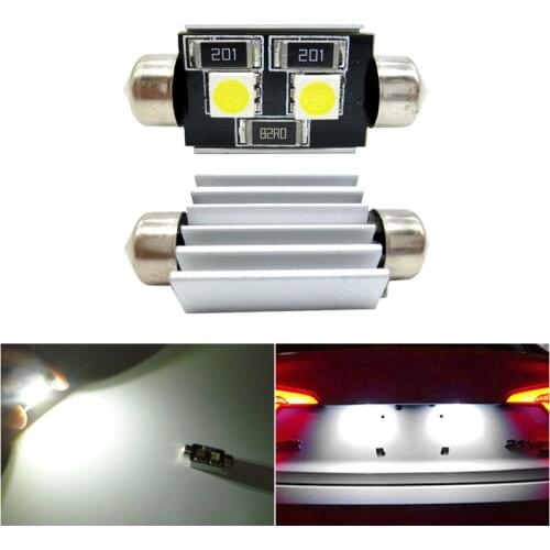 2pcs 36mm C5w Led Canbus Festoon Led Bulb Error Free Bulb For Ford Focus 2 3 1 Mk2 Mk3 Fiesta Mondeo Mk4 Mk5 Led Interior Lights