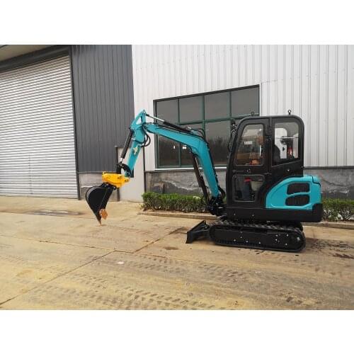 SYNBON 1.8Ton Micro Enclosed Cab Digger Construction Crawler Excavator