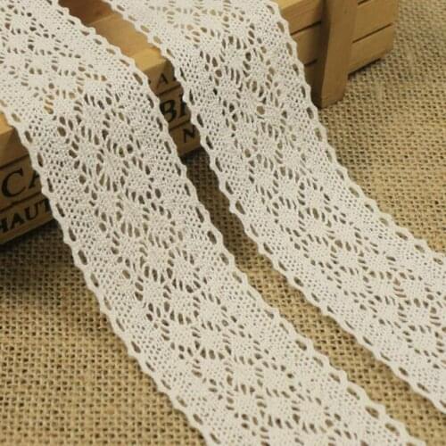 20yards Patchwork Cotton Lace Trim Clothing Decorative Ribbon Home DIY Sewing Wedding Crafts Decoration Handmade lace