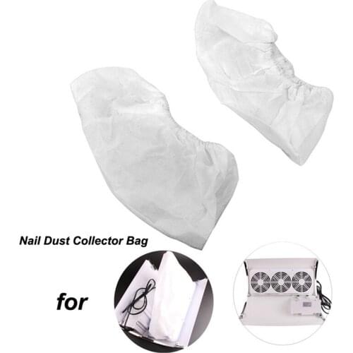 5/8Pcs Nail Dust Collector Replacement Bag Vacuum Cleaner Non-woven Bags for Manicure Machine Nail Art Sylon Dust Cleaning Tools