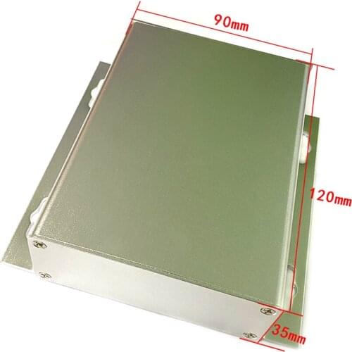 Aluminum enclosure PCB Chassis project box case splitted body extruded case DIY 90*35*120m wall mounting