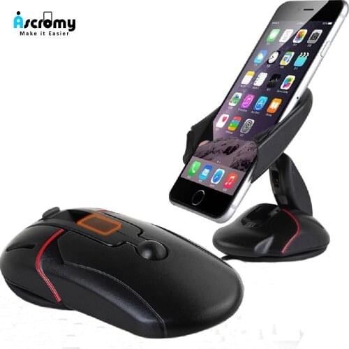 Ascromy Universal Car Mount Phone Holder Support For Xiaomi Redmi Note 7 iPhone X XS Max XR 8 Plus 6 6S Smartphone Stand Bracket