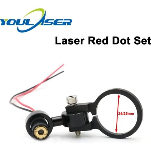 Diode Module Red Dot Set Positioning DC 5V for DIY Co2 Laser Engraving Cutting Head
