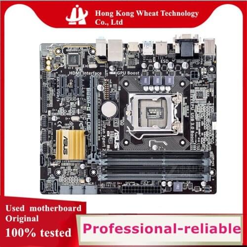 For ASUS B85M-G PLUS/USB3.1 Motherboard Socket LGA 1150 DDR3 SATA3 For Intel B85 Original Desktop Used Mainboard