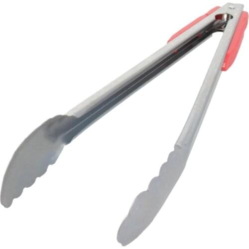 Barbecue Clip Stainless Steel 14'' Bold Convenient Barbecue Tools Scissors Food Accessories Portable Fire Tong Outdoor Gadge New