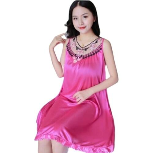 Женские шелковые ночные сорочки LAIPING China At AliExpress