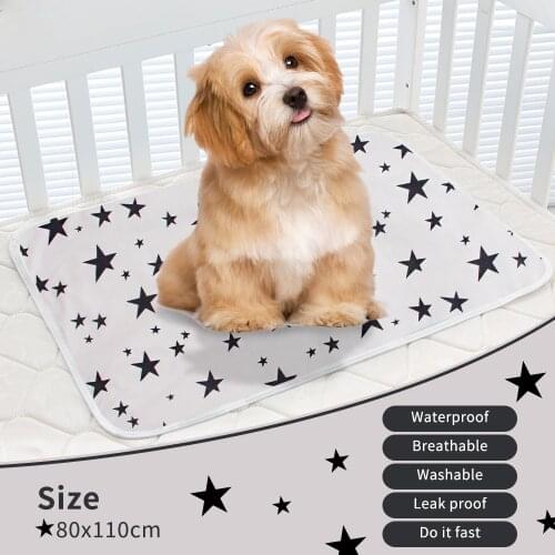 Pet Summer Bed Urine Blanket Dog Cooling Mat House For Dogs Car Dog Parts Reusable Washable Absorbent Diaper Urine Pad 2021 New